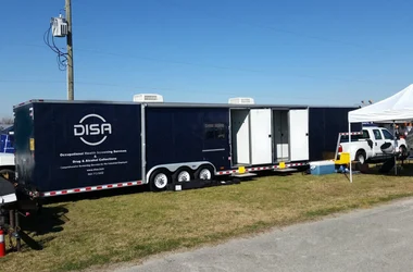 DISA's Large RV-type Collection Trailer