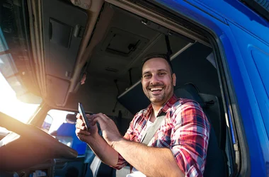 truck driver using elds
