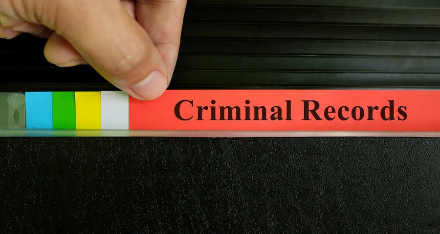 criminal record file