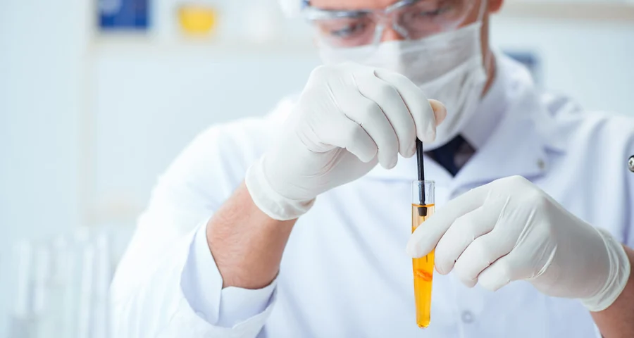 drug testing in lab